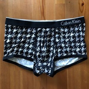 Calvin Klein patterned trunks
